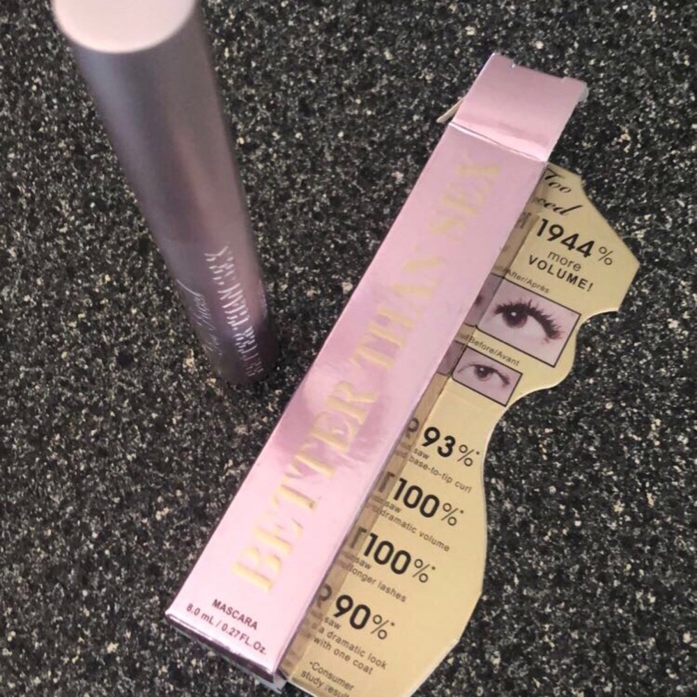 Mascara Better than sex black new Too faced womens
